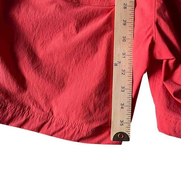 Duluth Womens Heirloom Gardening 7" Short Coveralls Stretch Carnation Red Size S - Picture 11 of 11